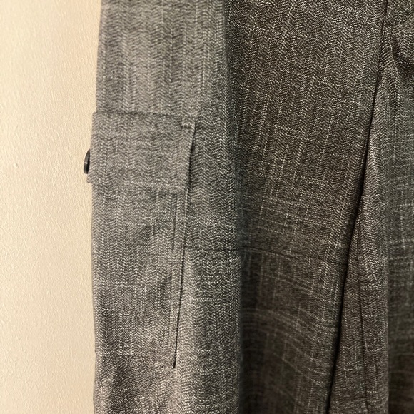 BY ANTHROPOLOGIE TWEED PARACHUTE PANTS Medium Tall BNWT - Picture 4 of 12